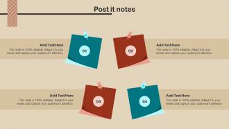Post IT Notes IT Strategy Planning Guide Ppt Ideas Infographic Template Strategy SS V