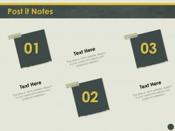 Post it notes l1873 ppt powerpoint presentation summary format ideas