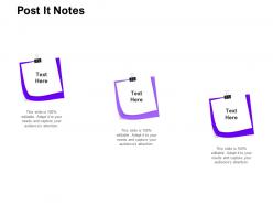 Post it notes management c1310 ppt powerpoint presentation infographics tips