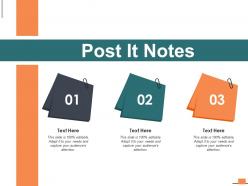 Post it notes marketing i57 ppt powerpoint presentation infographic template styles