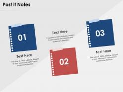Post it notes n105 ppt powerpoint presentation infographic template