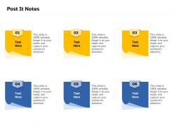 Post it notes n345 ppt powerpoint presentation outline styles