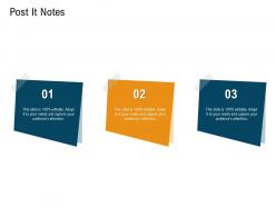 Post it notes n452 powerpoint presentation design
