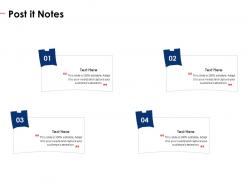 Post it notes non profit pitch deck ppt styles backgrounds