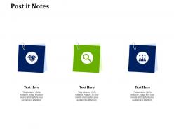 Post it notes partner with service providers to improve in house operations