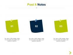 Post it notes percentage h16 ppt powerpoint presentation pictures topics