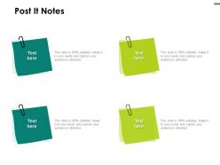 Post it notes planning i474 ppt powerpoint presentation professional grid