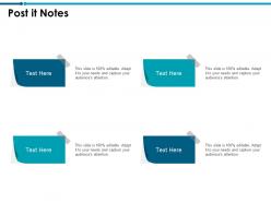 Post it notes planning l758 ppt powerpoint presentation infographics