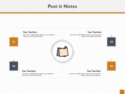 82722745 style variety 2 post-it 4 piece powerpoint presentation diagram infographic slide