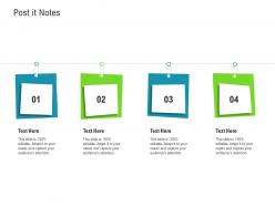 Post It Notes Raise Funded Debt Banking Institutions Ppt File Microsoft