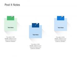Post it notes raise funding from post ipo ppt pictures