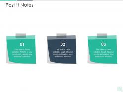 Post It Notes Reseller Enablement Strategy Ppt Sample