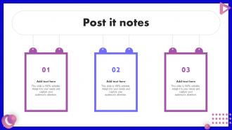 Post It Notes SEO Marketing Strategy Development Plan