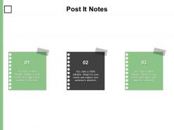 Post it notes sticky ppt powerpoint presentation infographics show