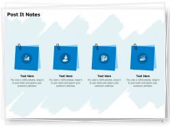 Post it notes sticky ppt powerpoint presentation summary slide download