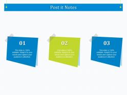 Post it notes strategic management maturity model assessment ppt powerpoint presentation file rules
