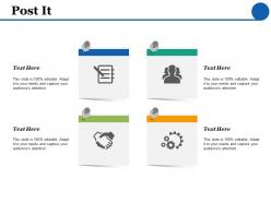 Post it opportunity checklist f442 ppt powerpoint presentation inspiration infographic template
