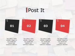 Post it strategy f749 ppt powerpoint presentation layouts graphics
