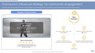 Post Launch Influencer Strategy For PR Campaign Strategies Ppt Presentation