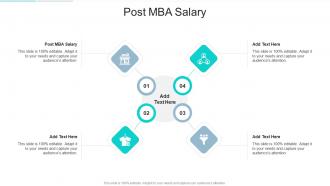 Post Mba Salary In Powerpoint And Google Slides Cpb