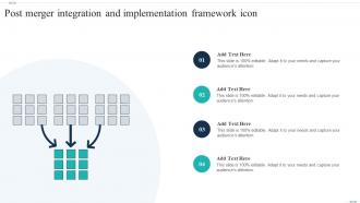 Post Merger Integration And Implementation Framework Icon