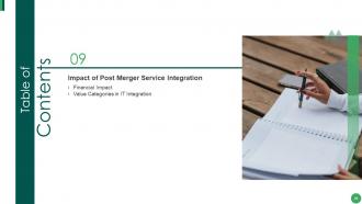 Post Merger IT Service Integration Powerpoint Presentation Slides