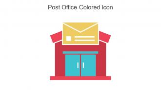 Post Office Colored Icon In Powerpoint Pptx Png And Editable Eps Format