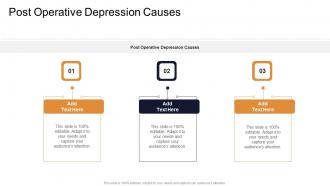 Post Operative Depression Causes In Powerpoint And Google Slides Cpb