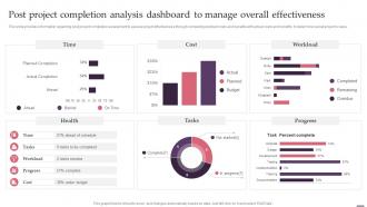 Post Project Completion Analysis Effective Management Project Leaders