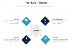 Post sale process ppt powerpoint presentation outline themes cpb