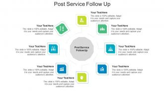 Post service follow up ppt powerpoint presentation show structure cpb