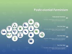 Postcolonial feminism ppt powerpoint presentation layouts grid