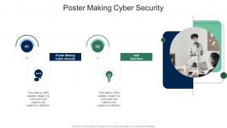 Poster Making Cyber Security In Powerpoint And Google Slides Cpb