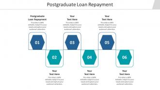 Postgraduate loan repayment ppt powerpoint presentation styles format cpb