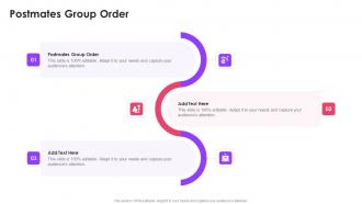 Postmates Group Order In Powerpoint And Google Slides Cpb