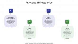 Postmates Unlimited Price In Powerpoint And Google Slides Cpb
