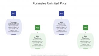 Postmates Unlimited Price In Powerpoint And Google Slides Cpb