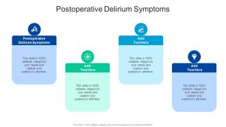 Postoperative Delirium Symptoms In Powerpoint And Google Slides Cpb
