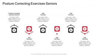 Posture Correcting Exercises Seniors In Powerpoint And Google Slides Cpb