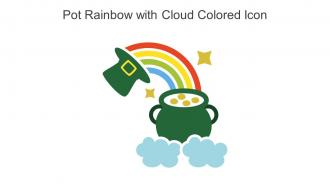 Pot Rainbow With Cloud Colored Icon In Powerpoint Pptx Png And Editable Eps Format