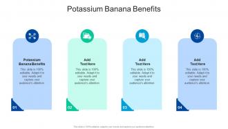 Potassium Banana Benefits In Powerpoint And Google Slides Cpb