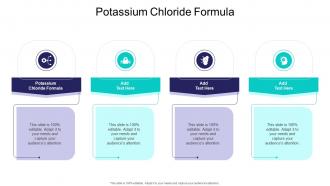Potassium Chloride Formula In Powerpoint And Google Slides Cpb