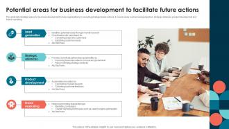 Potential Areas For Business Development To Facilitate Future Actions