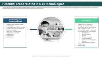 Potential Areas Related To Dtx Technologies Digital Therapeutics Regulatory