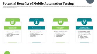 Potential Benefits Of Mobile Automation Testing