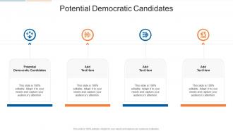 Potential Democratic Candidates In Powerpoint And Google Slides Cpb