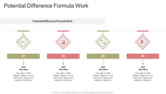 Potential Difference Formula Work In Powerpoint And Google Slides Cpb