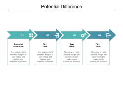 Potential difference ppt powerpoint presentation ideas layout cpb
