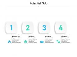 Potential gdp ppt powerpoint presentation icon images cpb