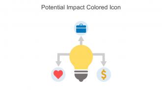Potential Impact Colored Icon In Powerpoint Pptx Png And Editable Eps Format